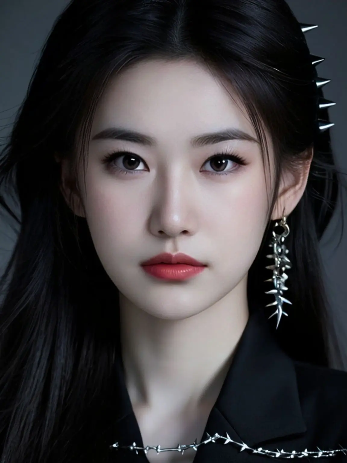 AI暗黑系肖像 ai创作