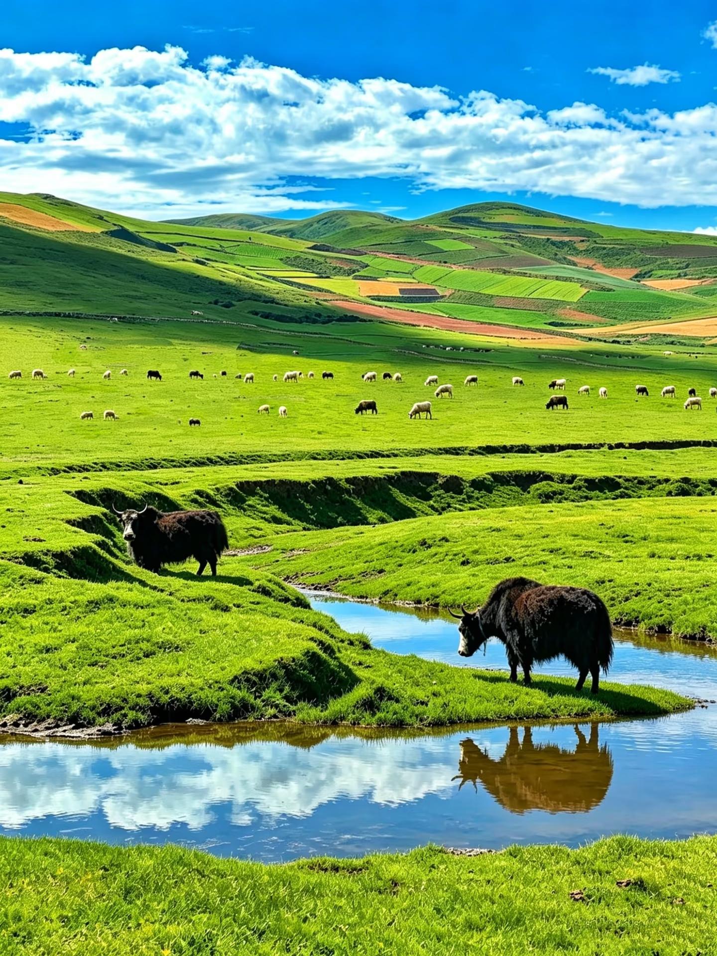西安五一别扎堆！甘南5日反向躺平不堵车✨。一定要看🙏五一真别挤市区...