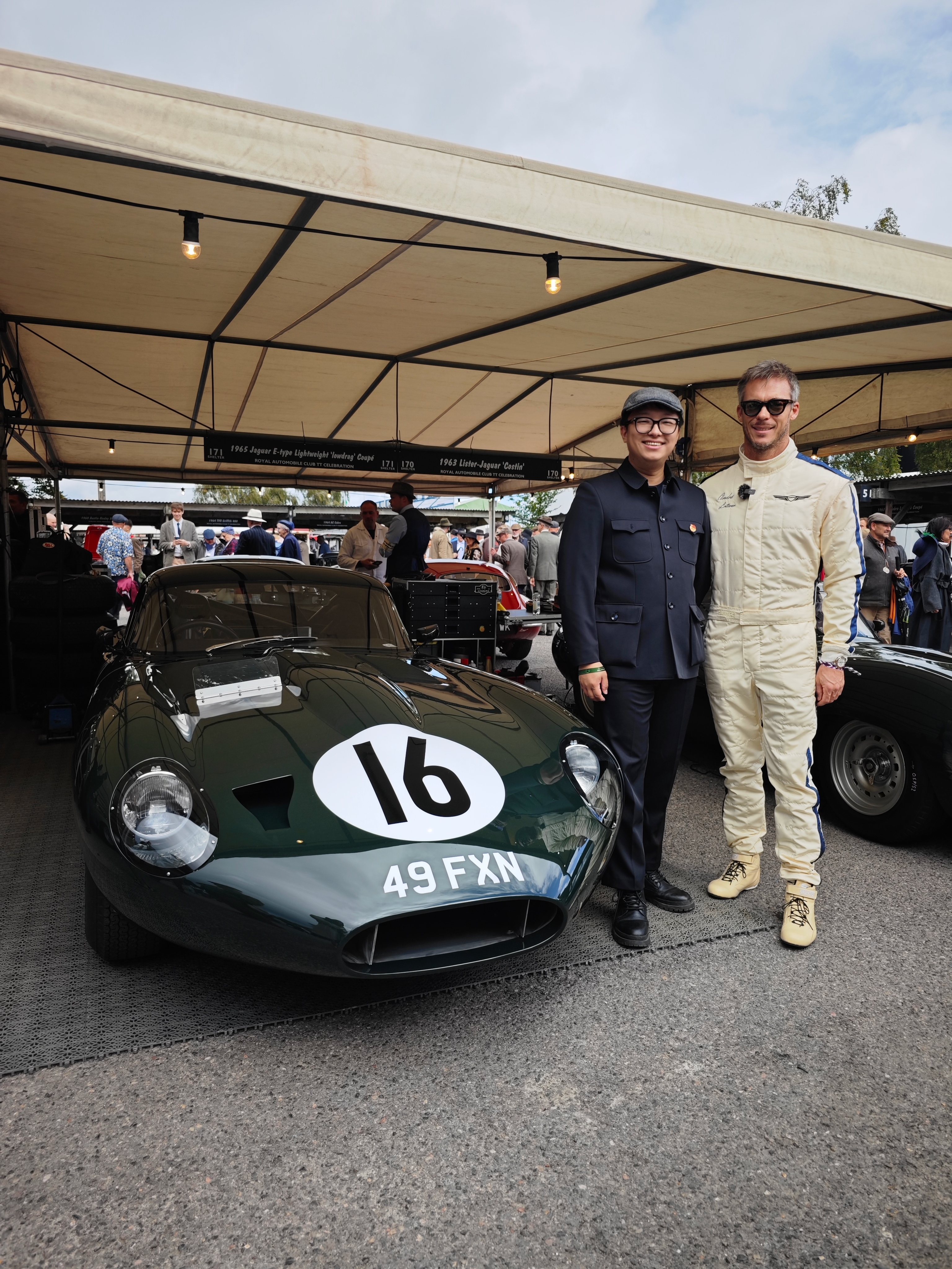 刚采访完勒芒冠军“洛大神”Andre Lotterer，待会儿他将驾驶这台低阻捷