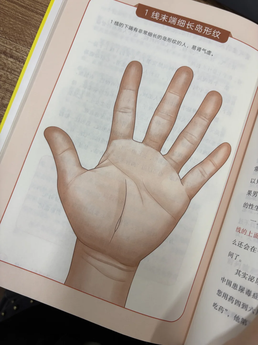 肾气虚的人，手上一般会有这个纹路