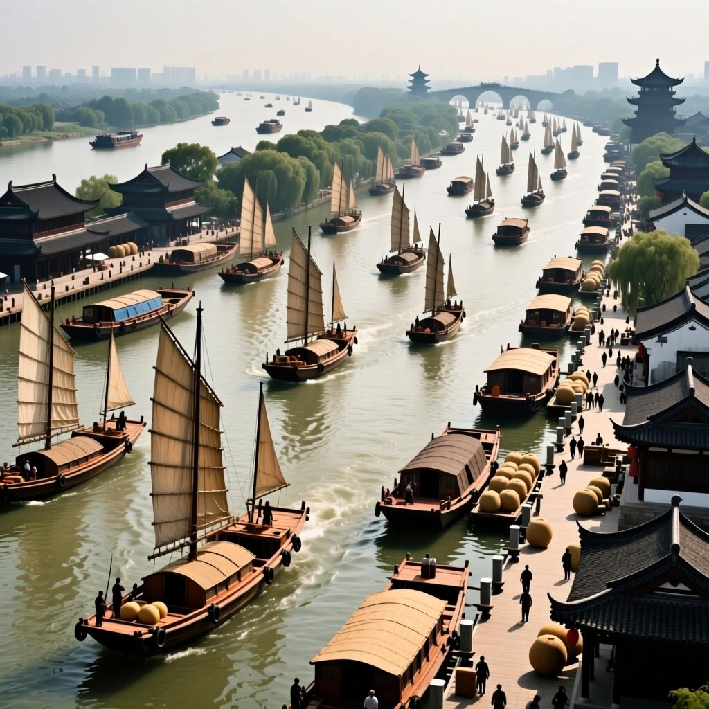 漕运+海运一开通，直接盘活古代中国经济！🔥
 很多人只把京杭大运河当风景，却不
