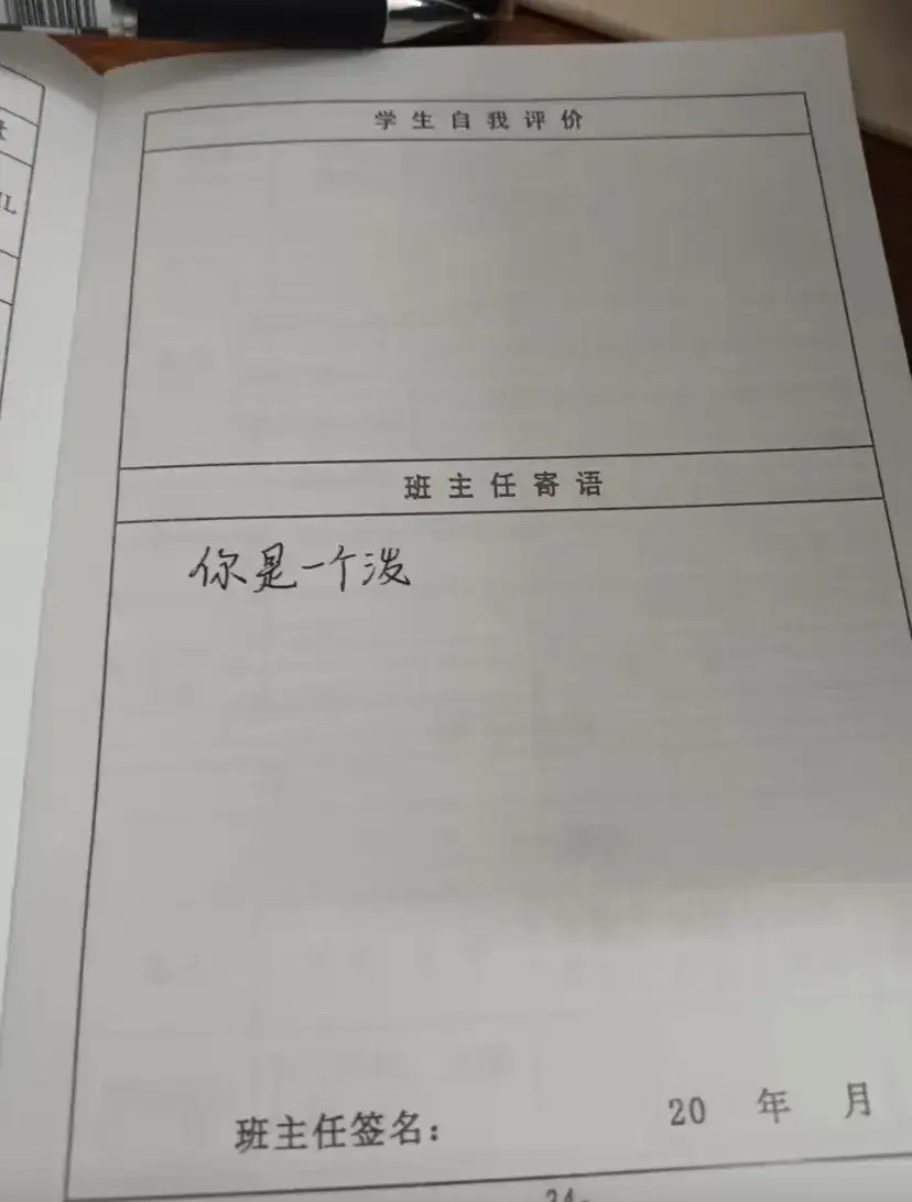 如果你是老师咋补救这个评价？[允悲]寄语补救 ​​​