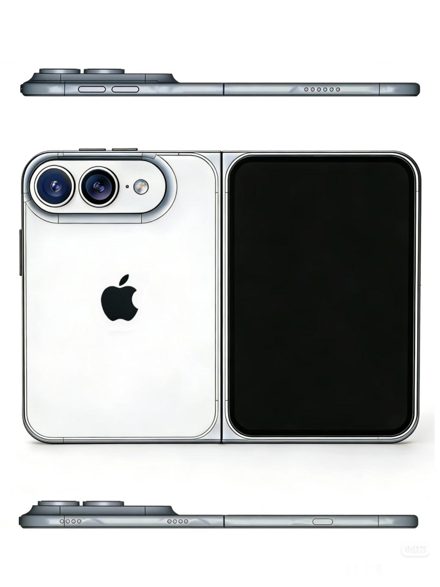 曝iPhoneFold机模 比较期待iPhone折叠屏的命名，或许不是iPhon