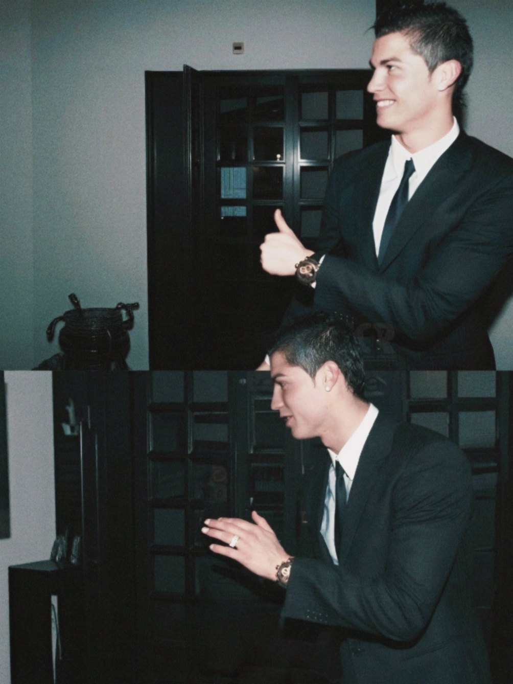 西装罗不管什么时候都是最顶的