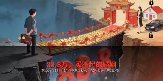 88.8万彩礼压垮姐弟恋：25岁小伙的追讨与“自愿赠与”的残酷真相
25岁海归留