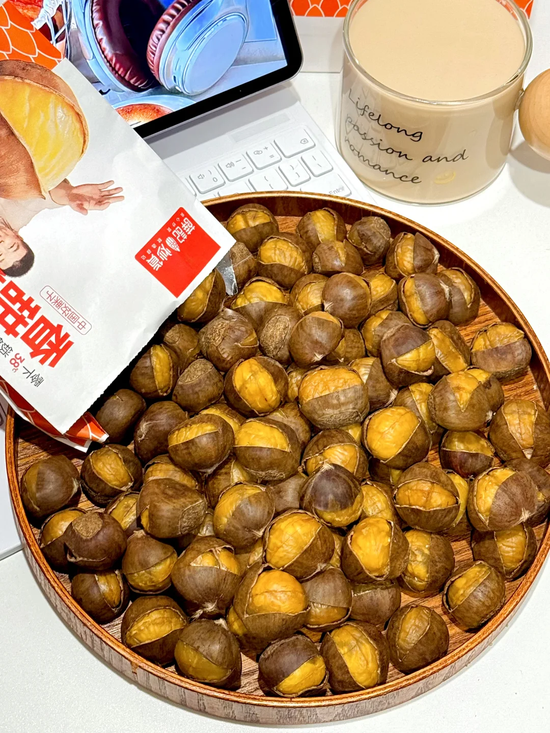 快立冬啦！当然要吃香香糯糯的现烤板栗呀！
