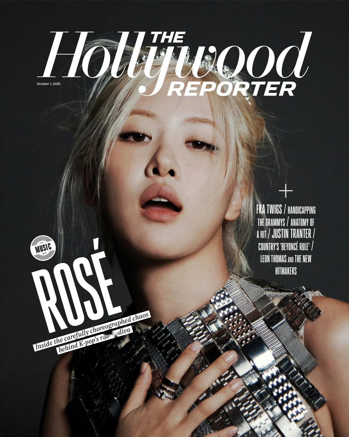 Rosé 朴彩英 x The Hollywood Reporter Octobe