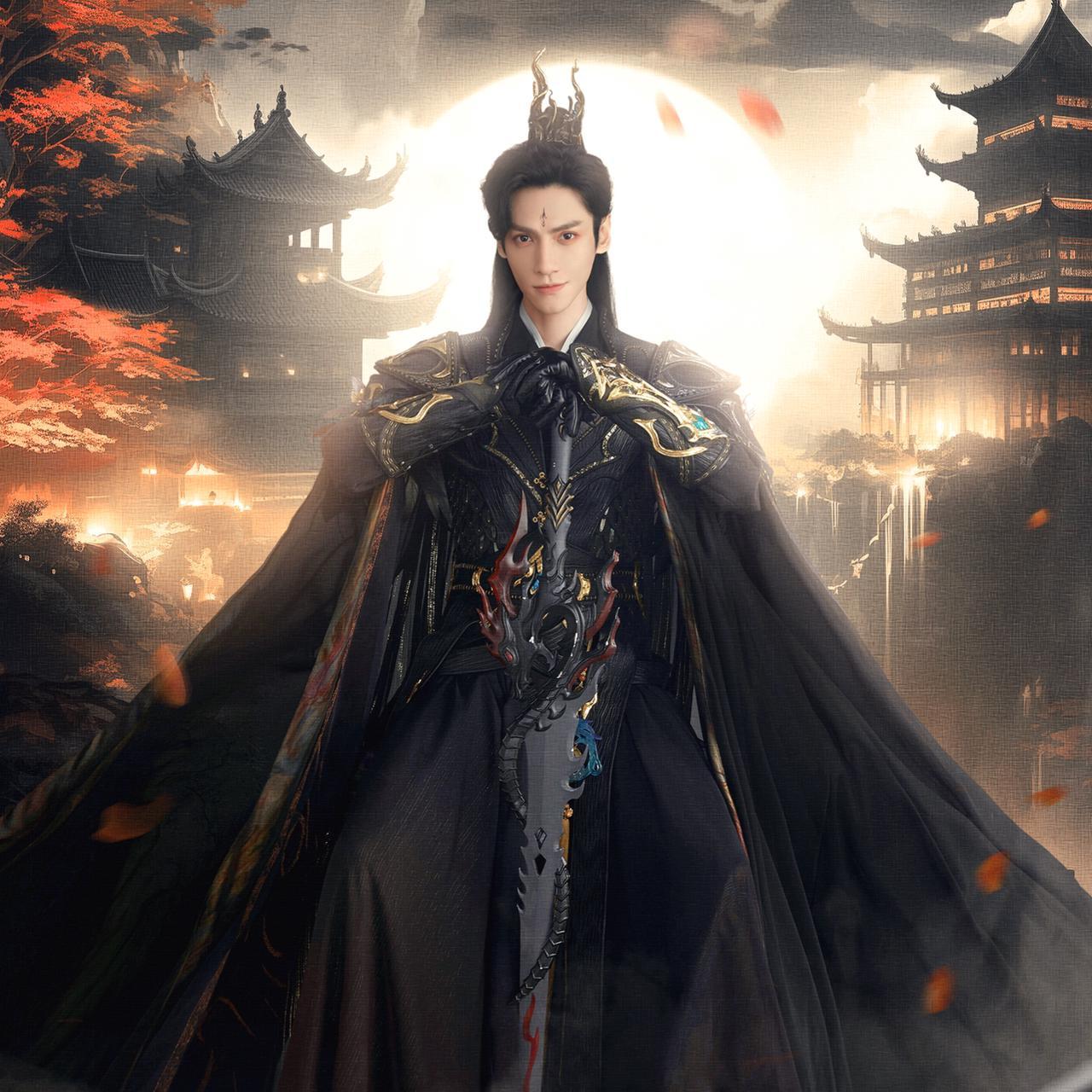 #好像看到了罗云熙魔神回归##罗云熙新造型有魔神内味了# 罗云熙这次游戏代言的造
