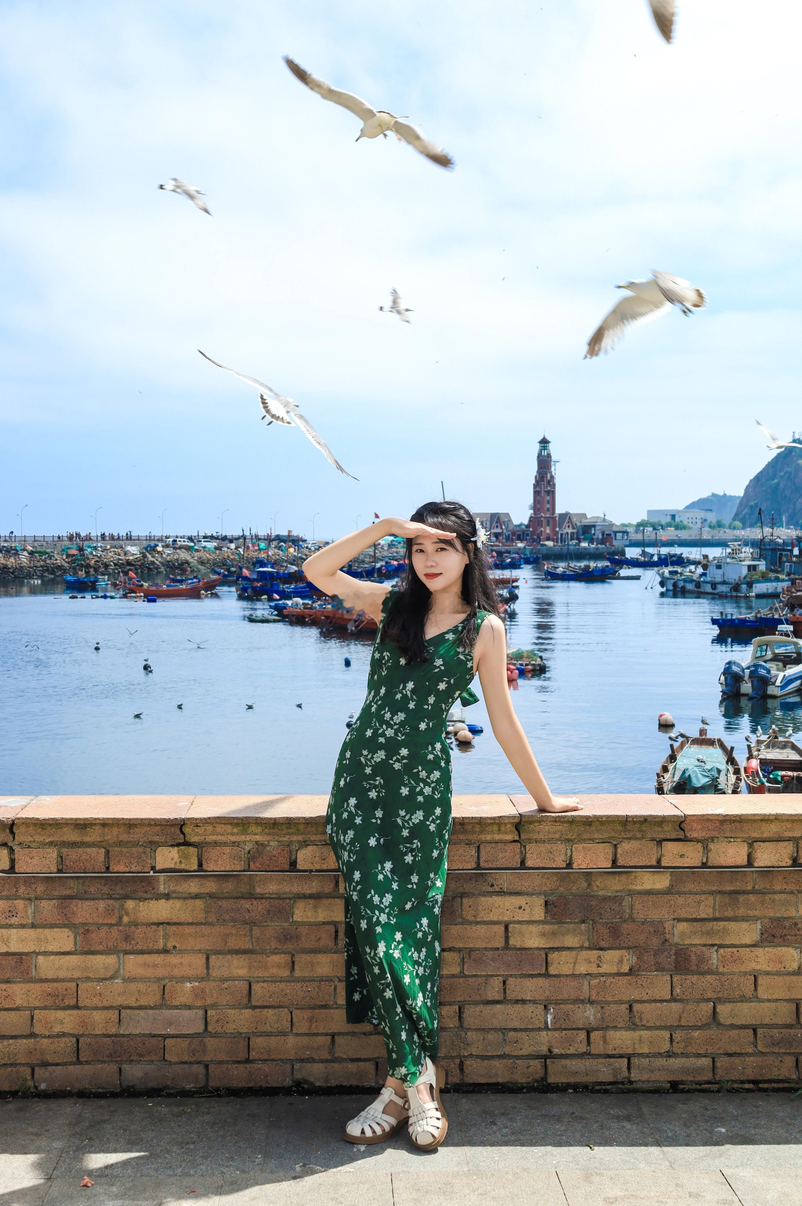 让摄影师教你大连渔人码头闺蜜照拍照姿势大连约拍[超话]大连旅行跟拍大连旅游攻略大