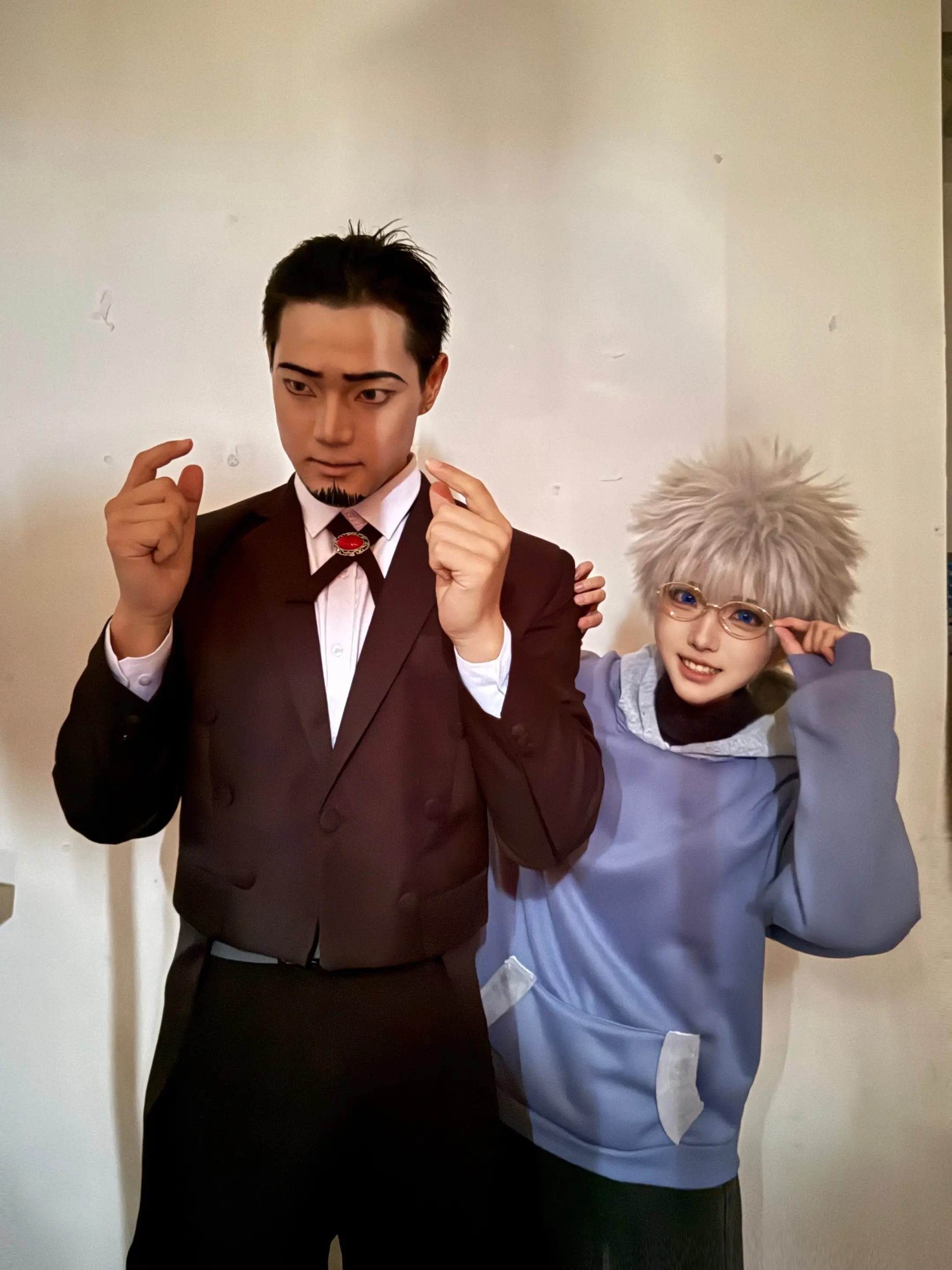 假装舞台剧后台花絮。     梧桐