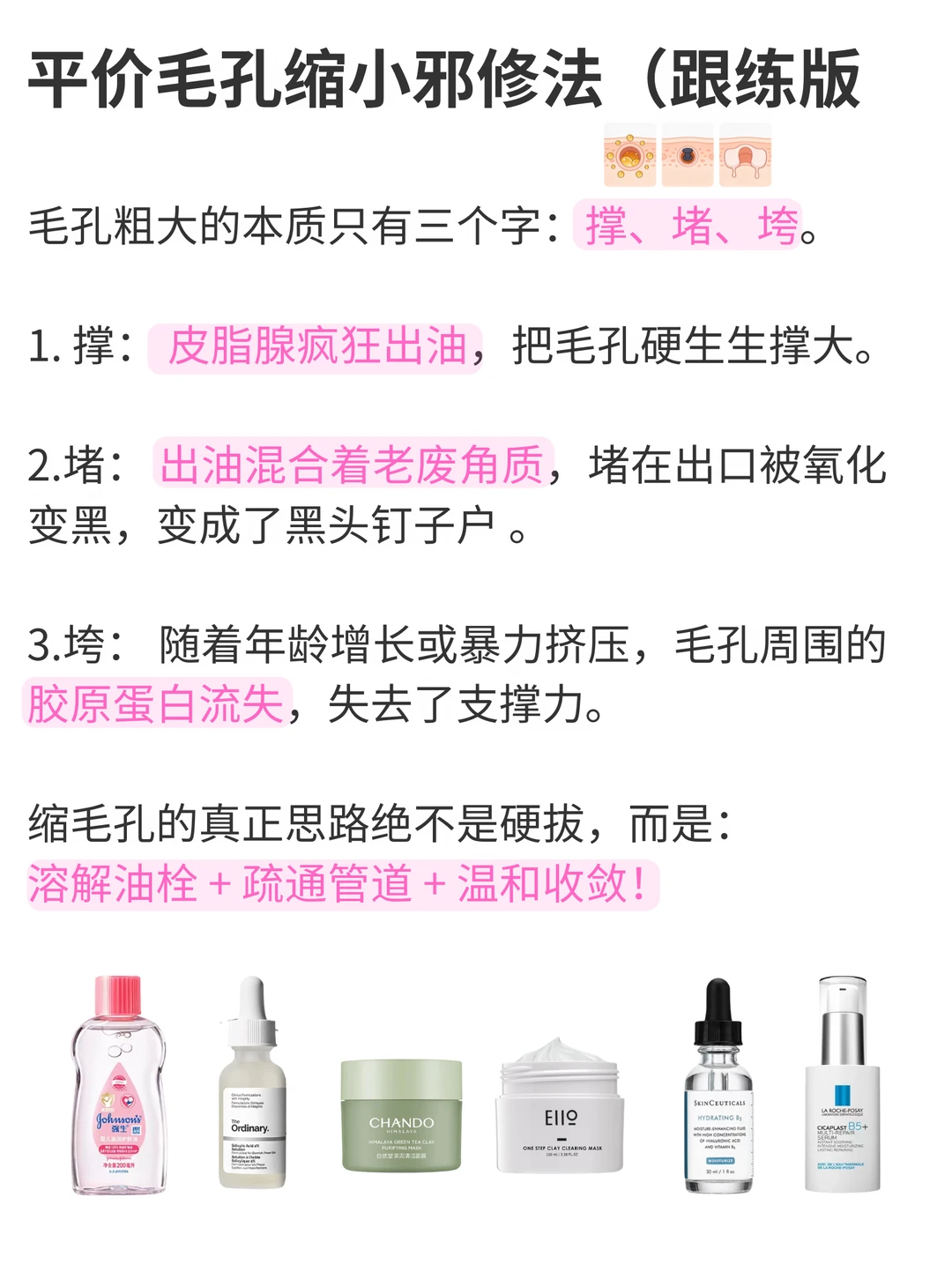 平价毛孔缩小邪修法（跟练版