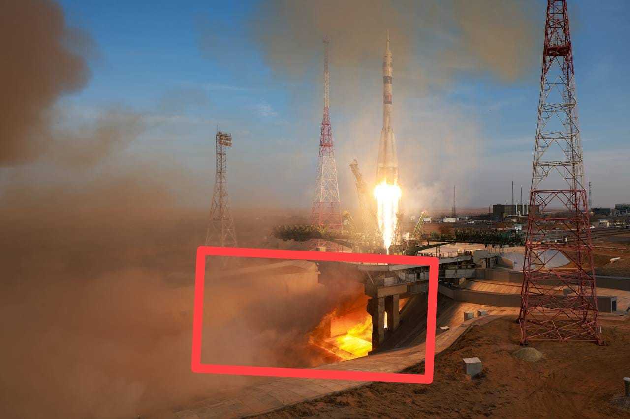 俄罗斯火箭发射平台损坏事故的一个潜在原因——可能是由于发射时未能在地下掩体内为移