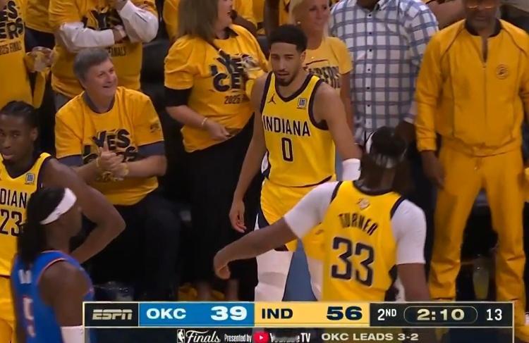 加油步行者 我们想看抢7 ​​​雷霆vs步行者 nba总决赛 ​​​