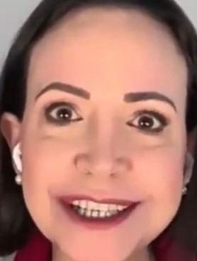 🐖 已潜逃海外的委内瑞拉极右翼恐怖分子头目 玛丽亚·科里娜·马查多 指责马杜罗