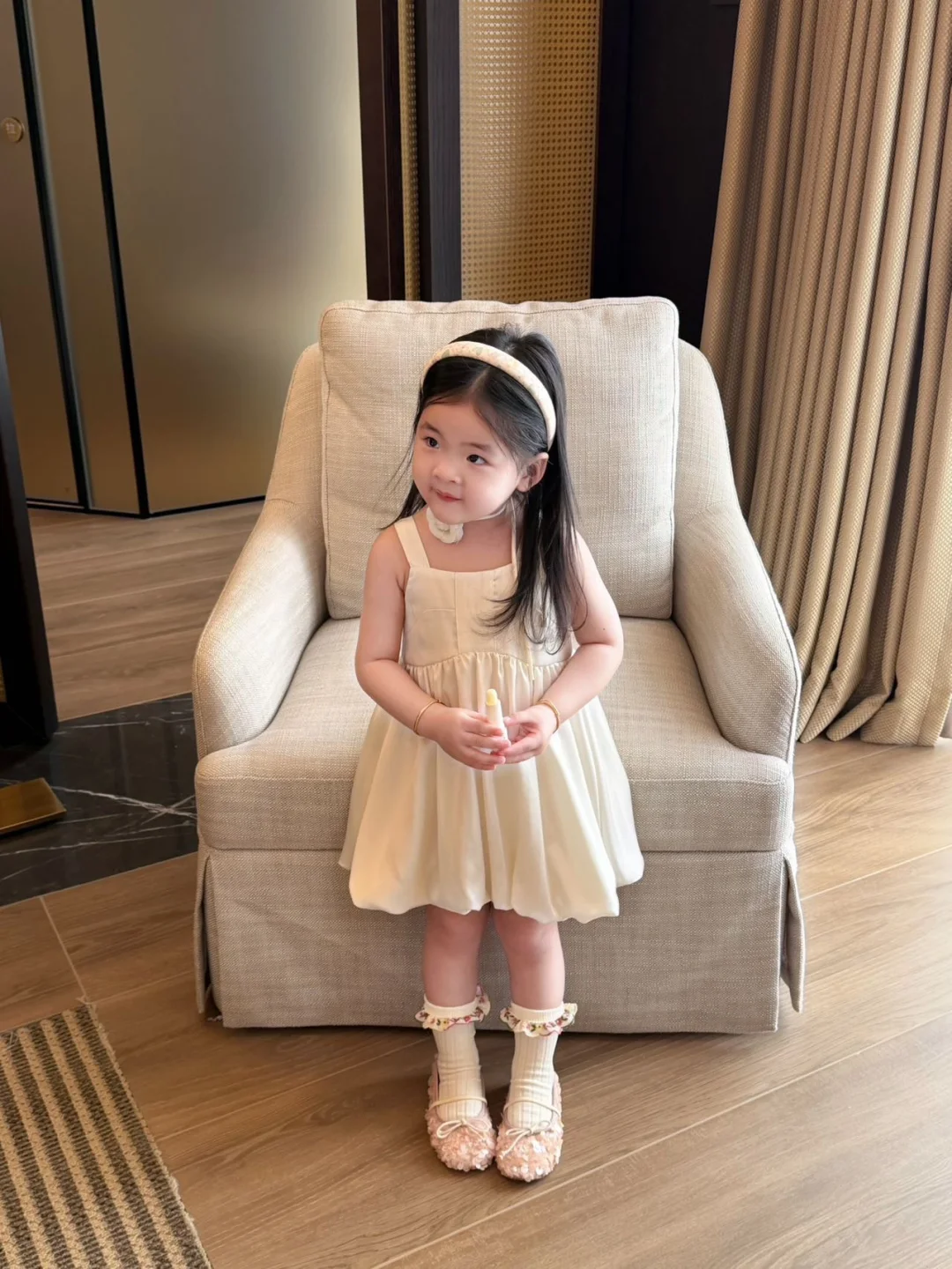 女儿的裙子真的好温柔呀🎊好仙好甜好美呀