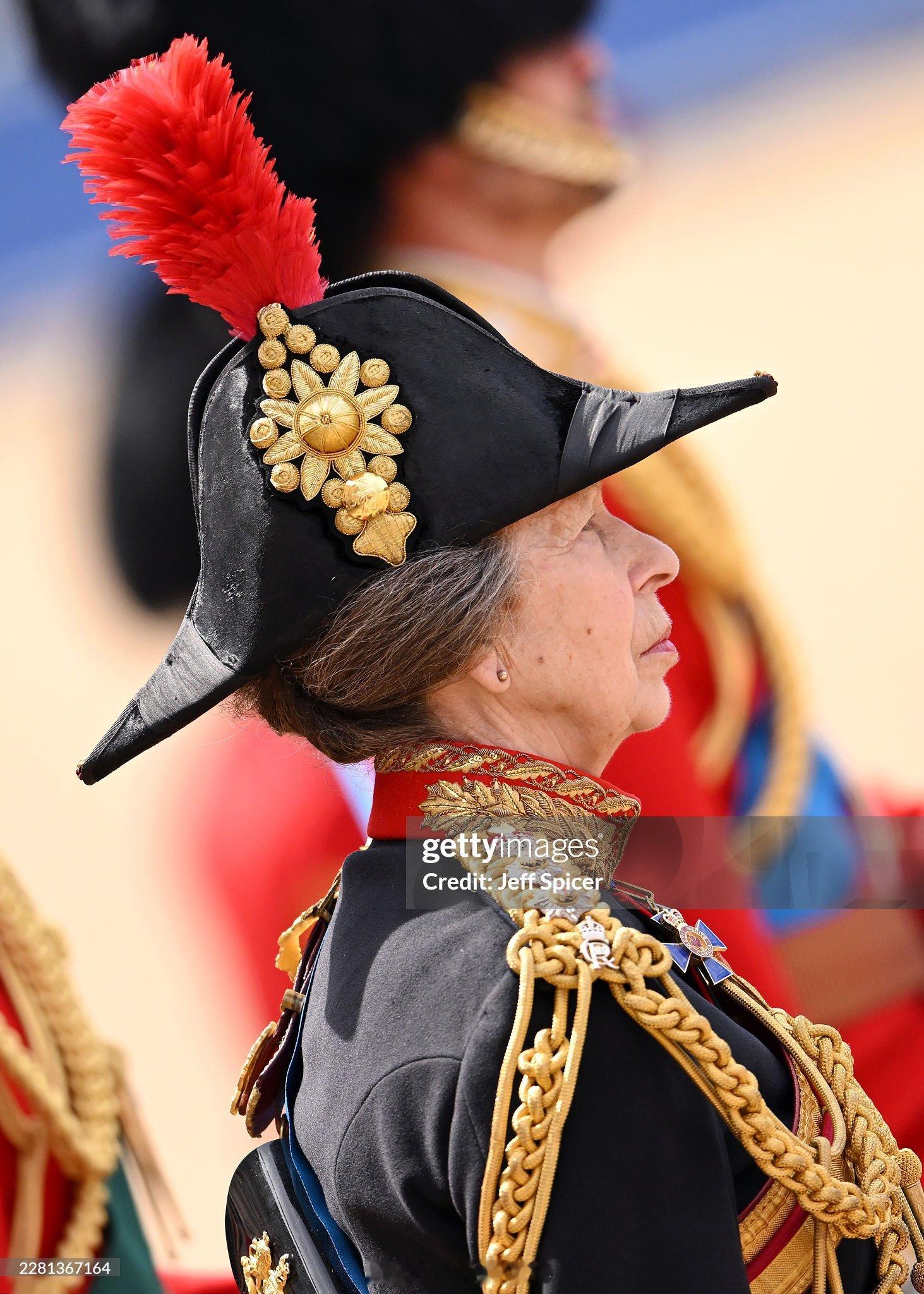 英国王室  今天安妮长公主在伦敦参加2026年度生日阅兵式💂♀️她是皇家蓝色骑