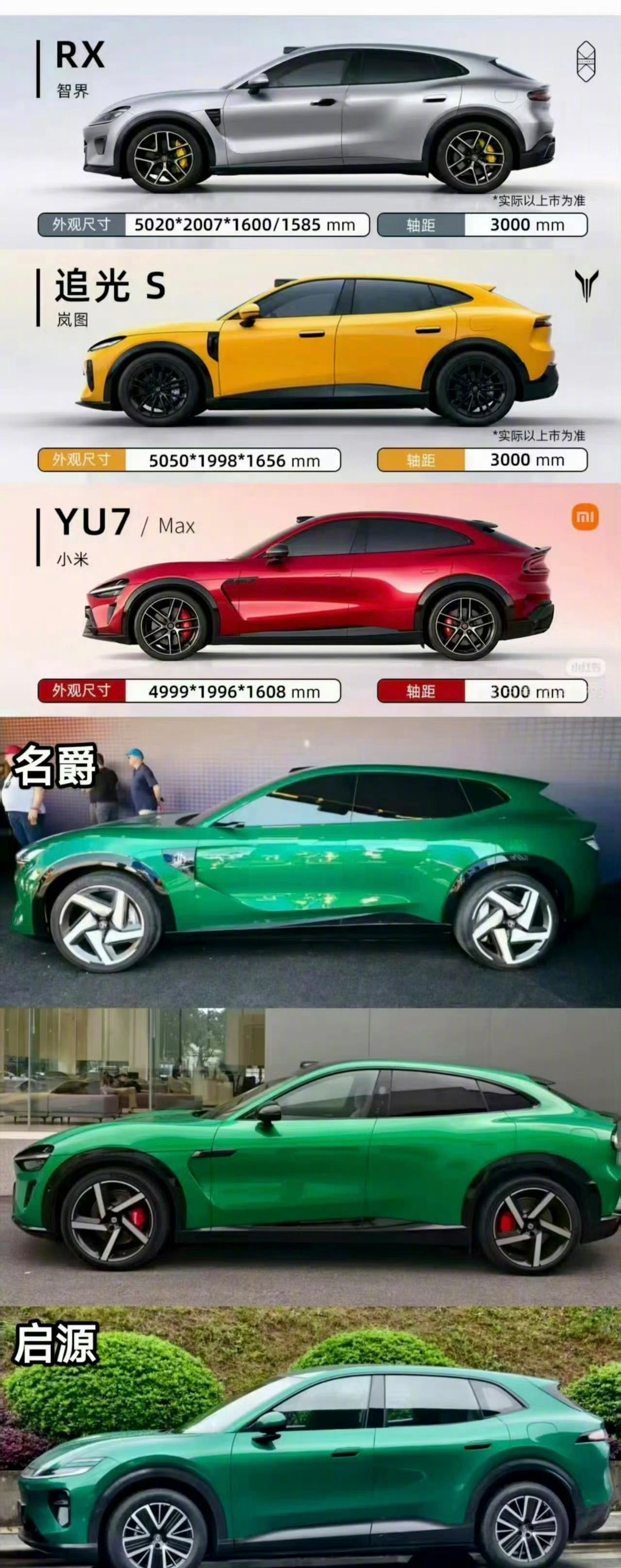 FUV真要成体系了，早期还有人抨击一些这种外观“抄袭”的行为，可现在不少车企都在