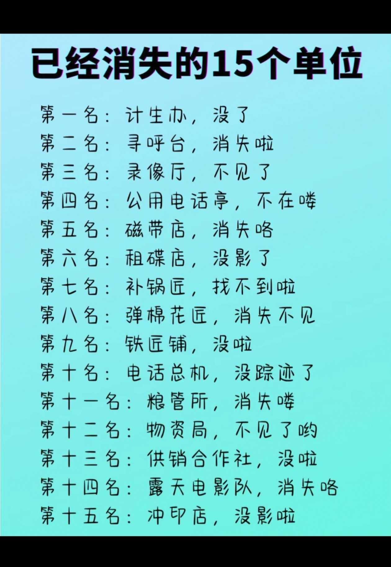 曾经火红的单位，今何在？