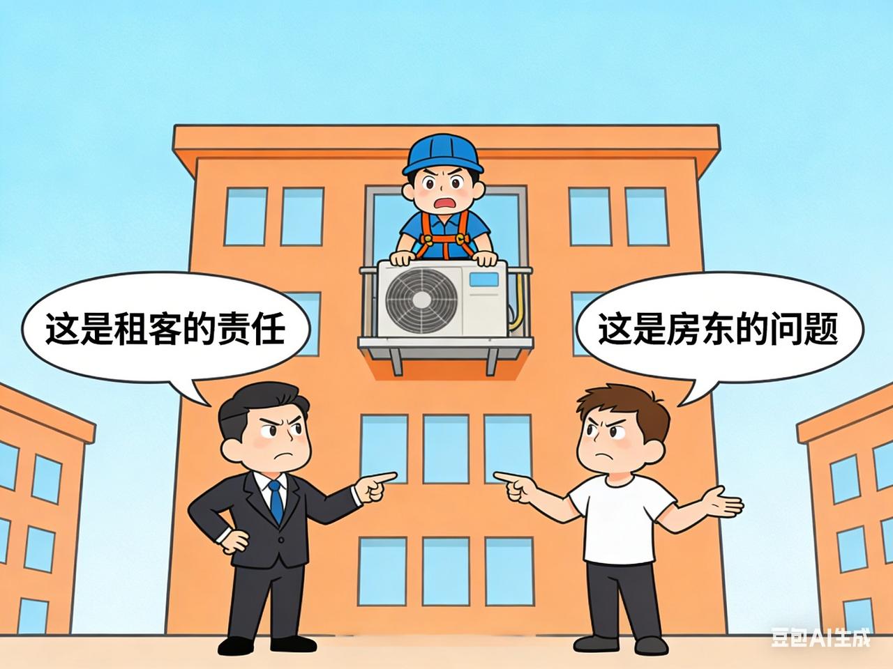 空调安装工坠亡，自己没系安全绳，最终房东租客赔了16万，只因没做两件事！这起内蒙