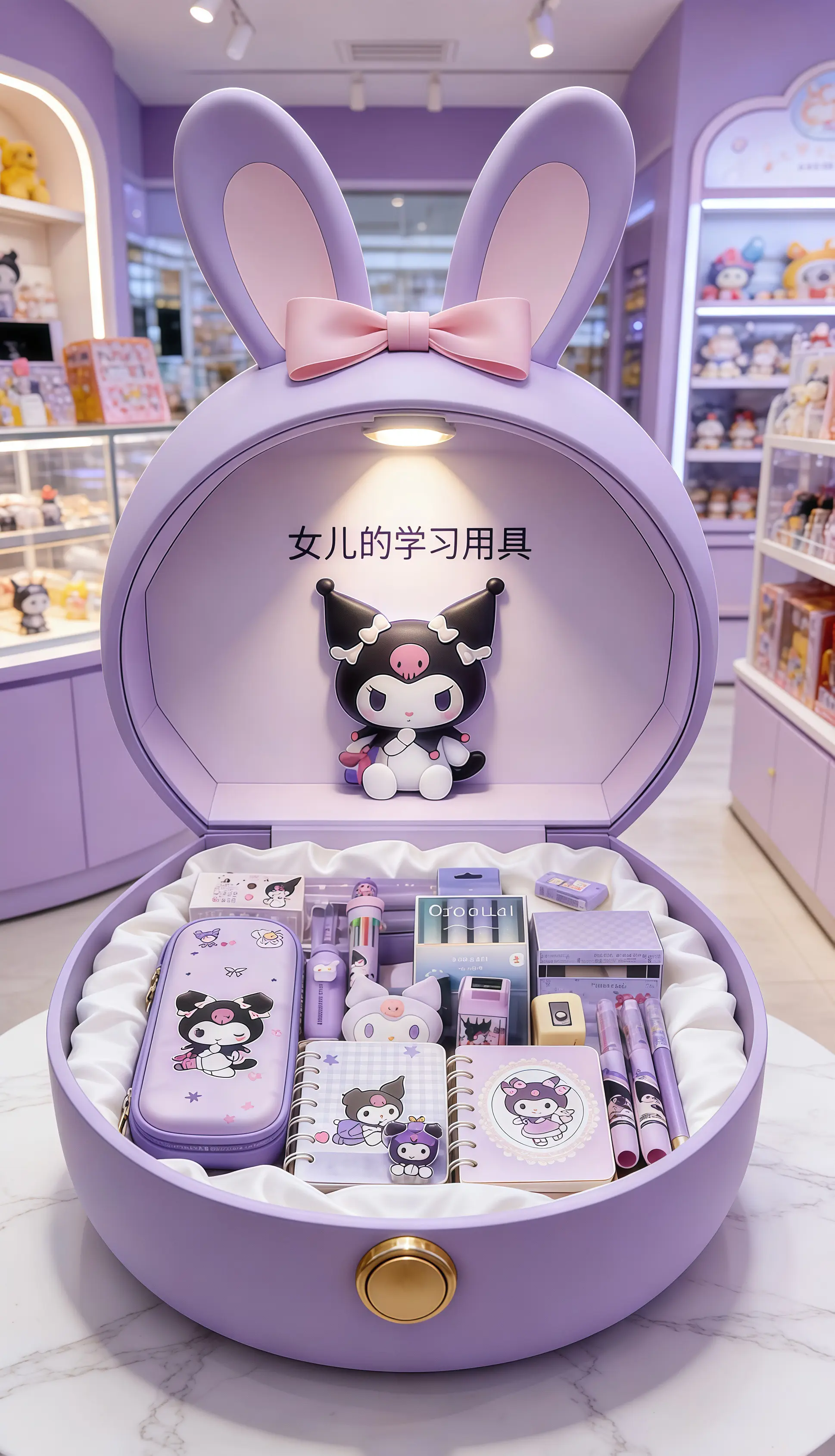 二次元 学习用品 女孩子喜欢 库洛米 文具用品