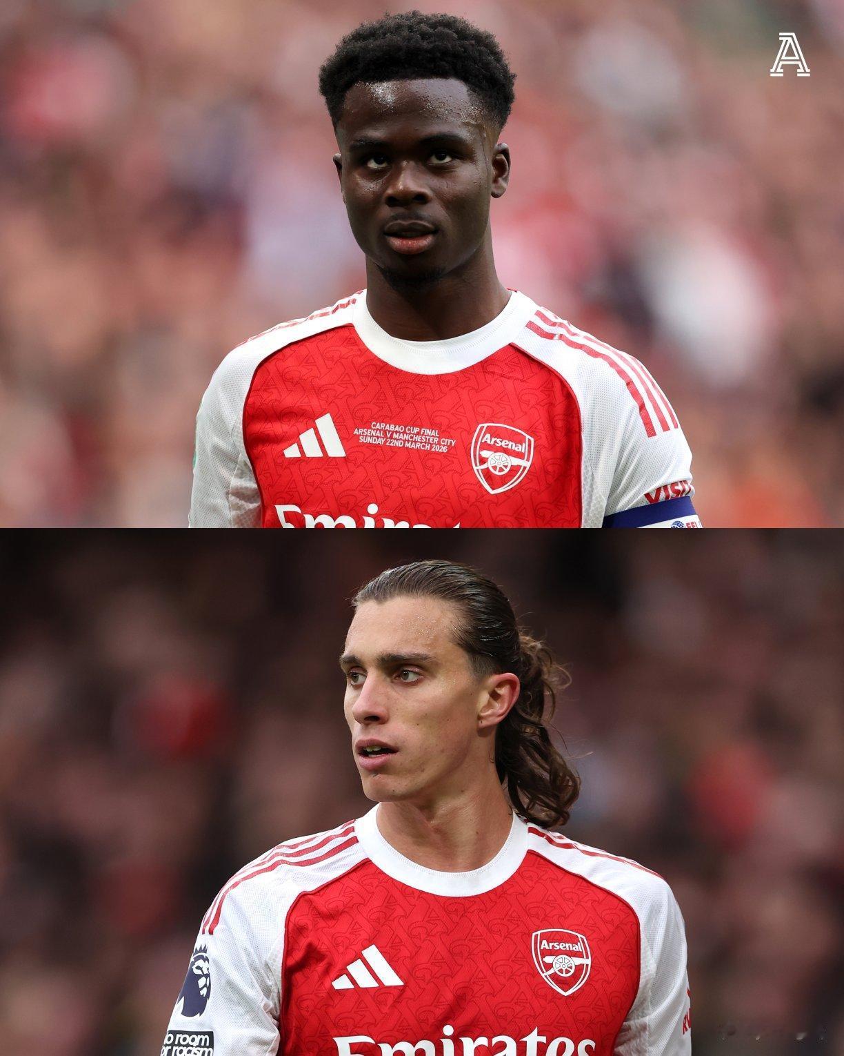 伤员有望复出，利好！阿尔特塔表示，球队的两名伤员布卡约·萨卡和里卡多·卡拉菲奥里