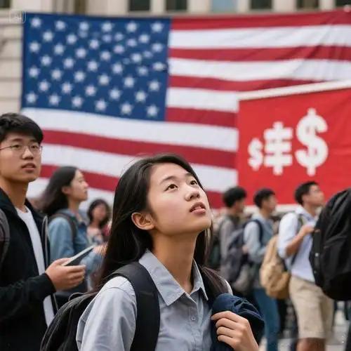 27.7万在美中国留学生，正在用脚投票。
 
日本《朝日新闻》7月21日发了一篇