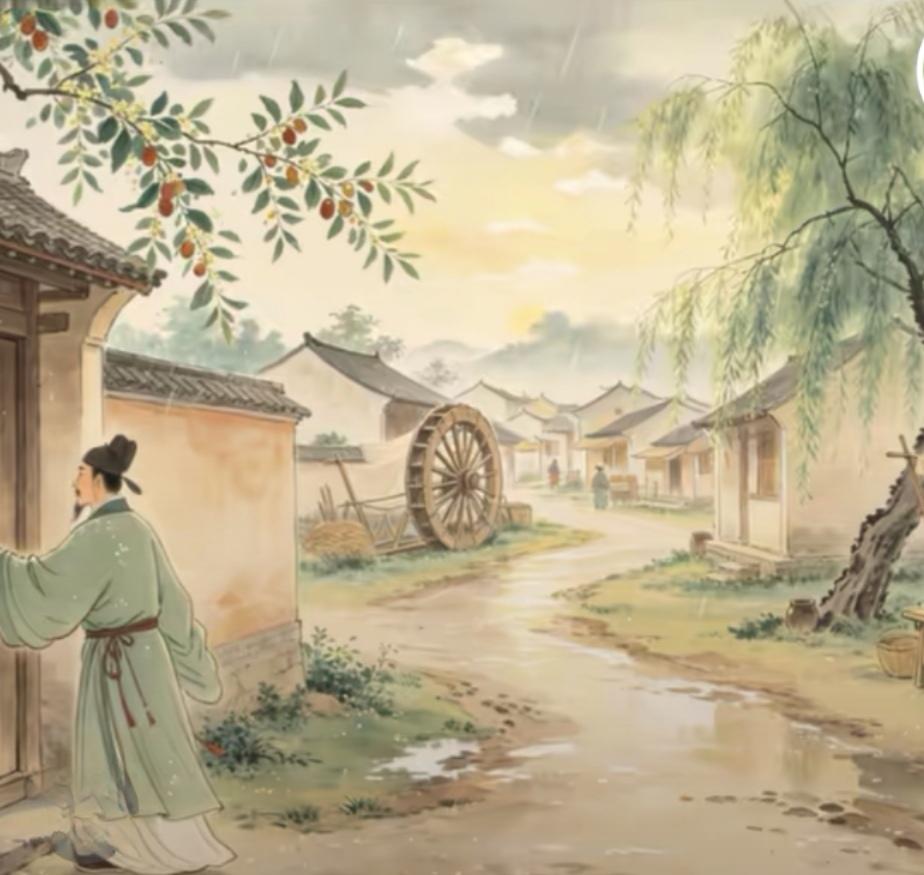 上联，敲门试问野人家，借宿

下联，？？？