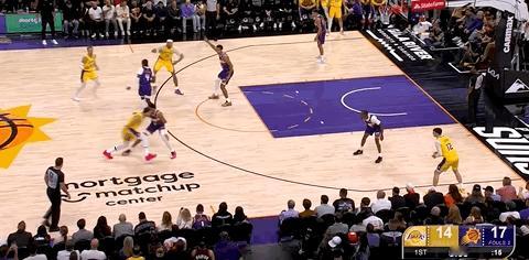 湖人追平了，17平！ 湖人vs太阳