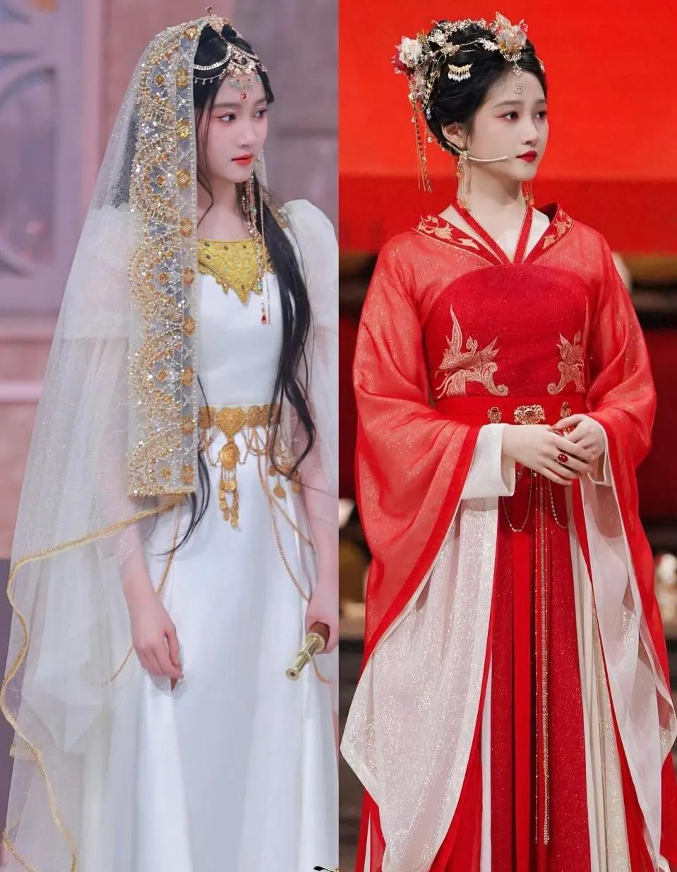 不只一次感叹王牌给关晓彤做的造型，真的是适合又漂亮。