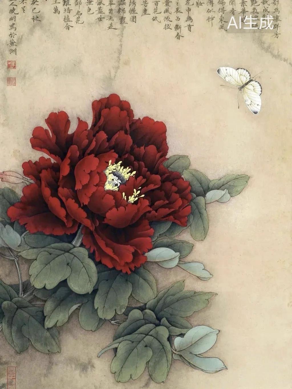 这才是真正的国粹。中国画中的工笔画，在写实中有充满着文化的内涵，中国的工笔画和西