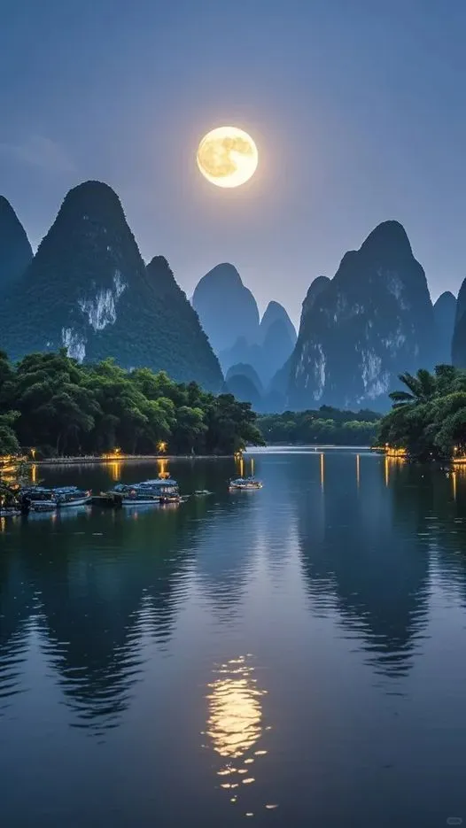 美图欣赏——桂林山水间的诗意画卷