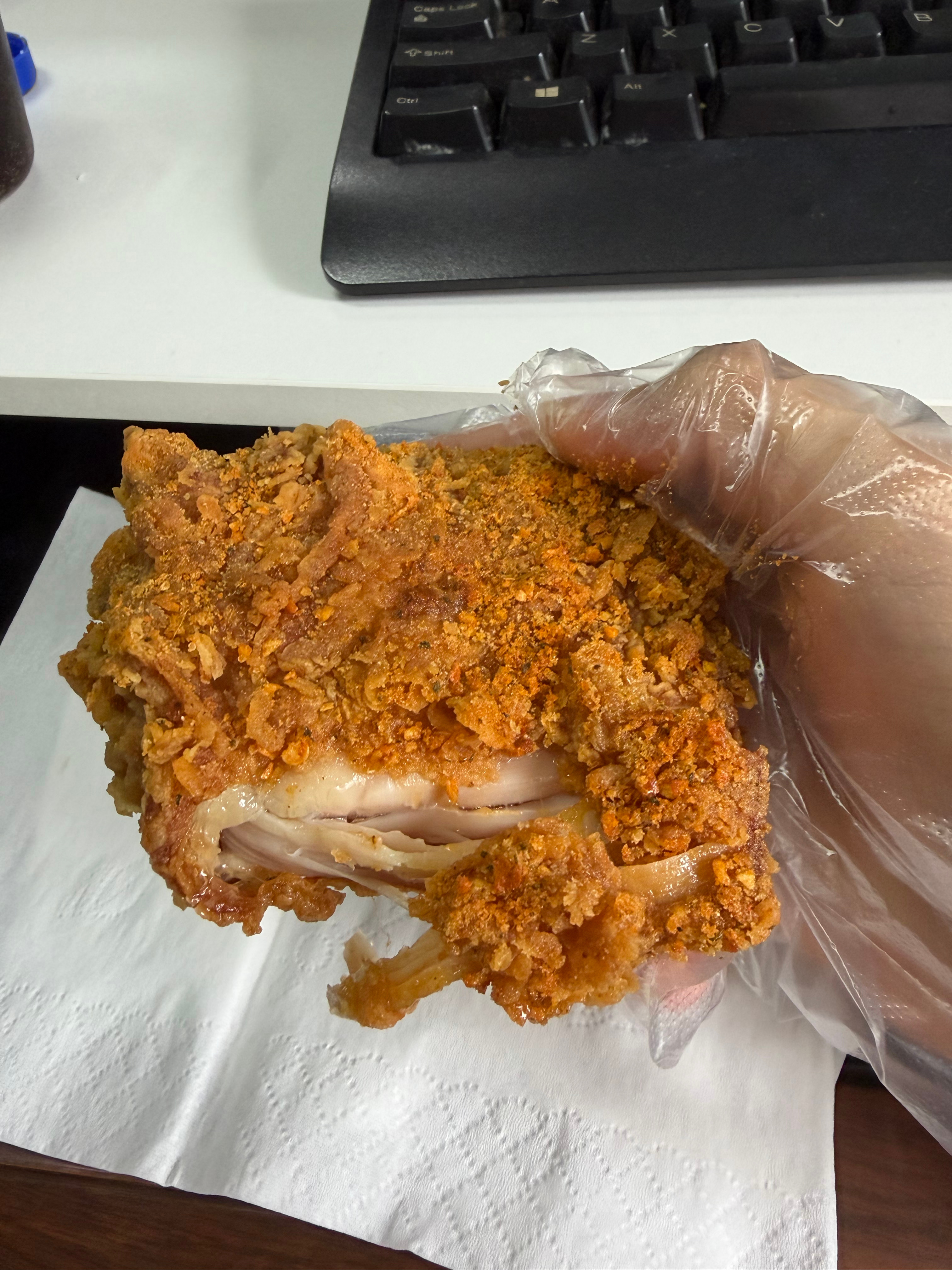 油炸食品真好吃啊 