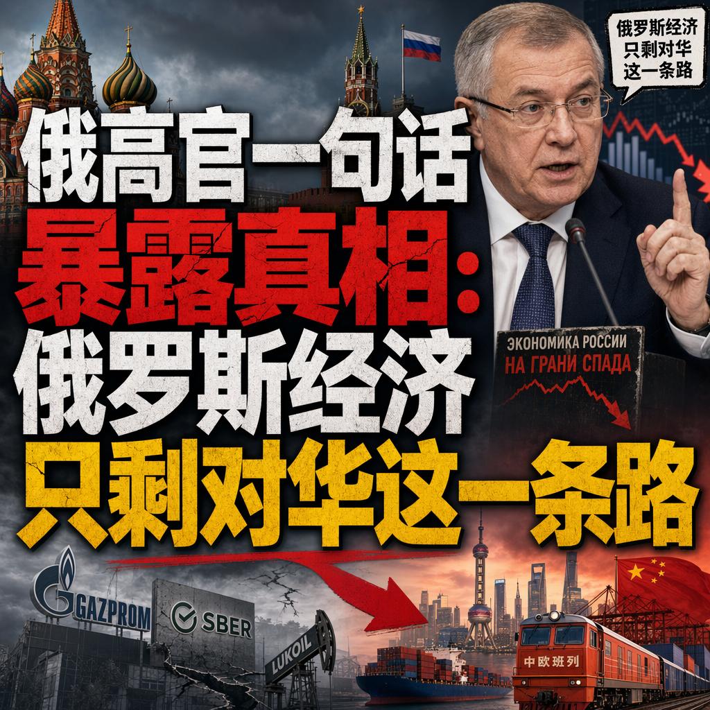很多人觉得俄罗斯家底厚，能源卖遍全球，日子照样过得下去。
但最近一位俄高官把话挑