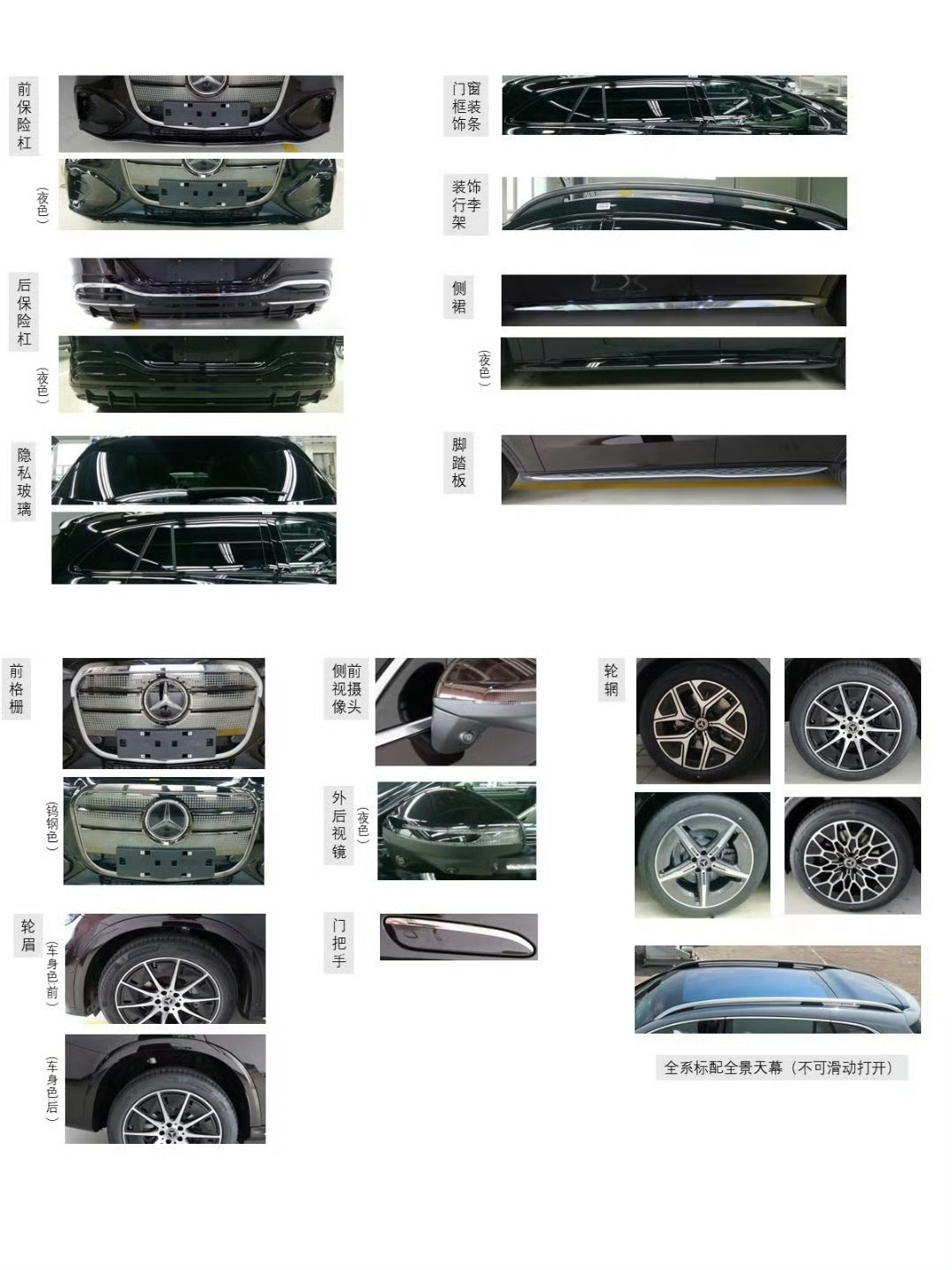 奔驰GLC国产纯电版来了！轴距比海外版加长55mm，达到3027mm，后续还会推