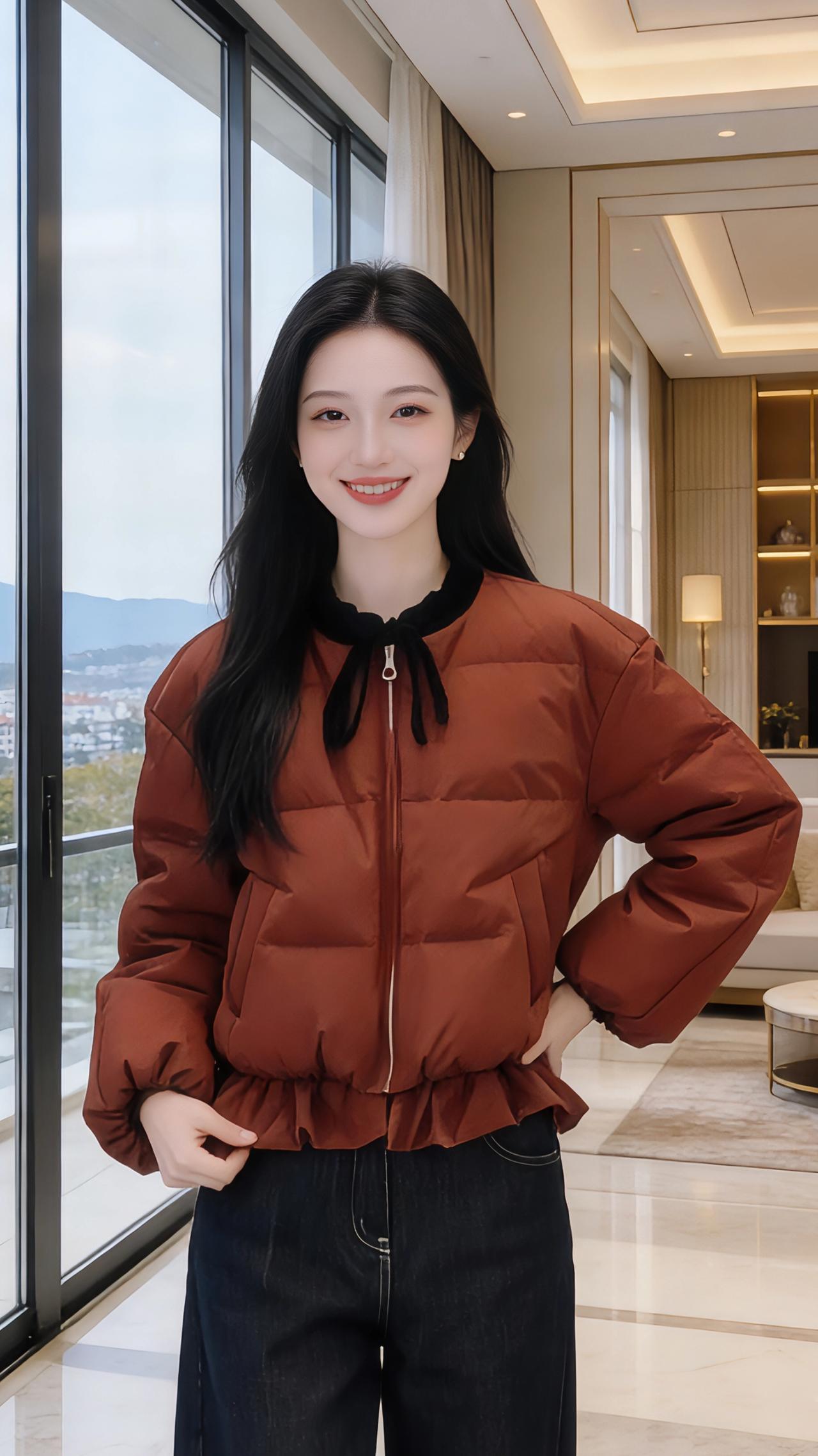 高级感穿搭  新年穿搭 新中式穿搭 棉衣棉服 羽绒服