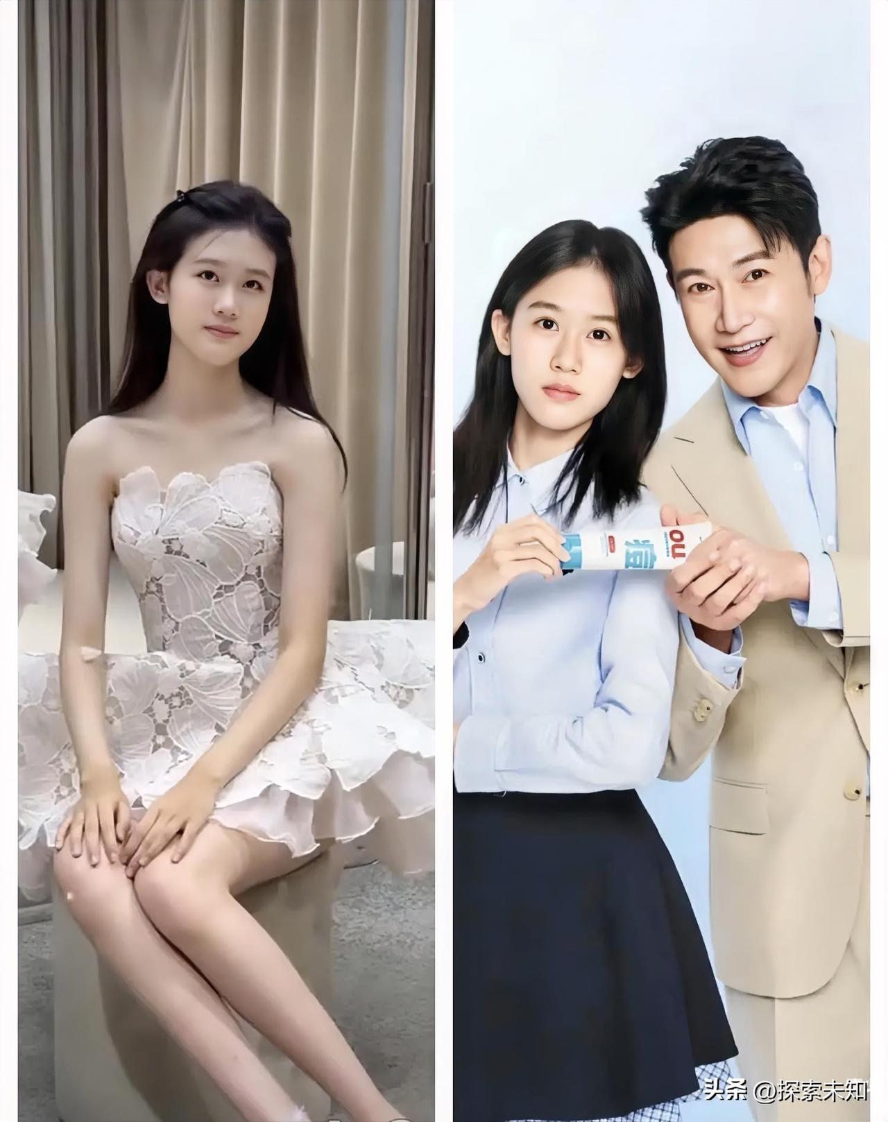星二代的父母里

我最想不通的就是陆毅了

明明她的女儿贝儿长得又好看，腿又细长