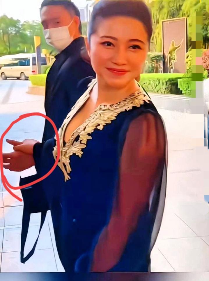 颜丙燕，
与小男友牵手姿势好特别，
不是十指相扣，
也不是掌心相扣，更不是普普通