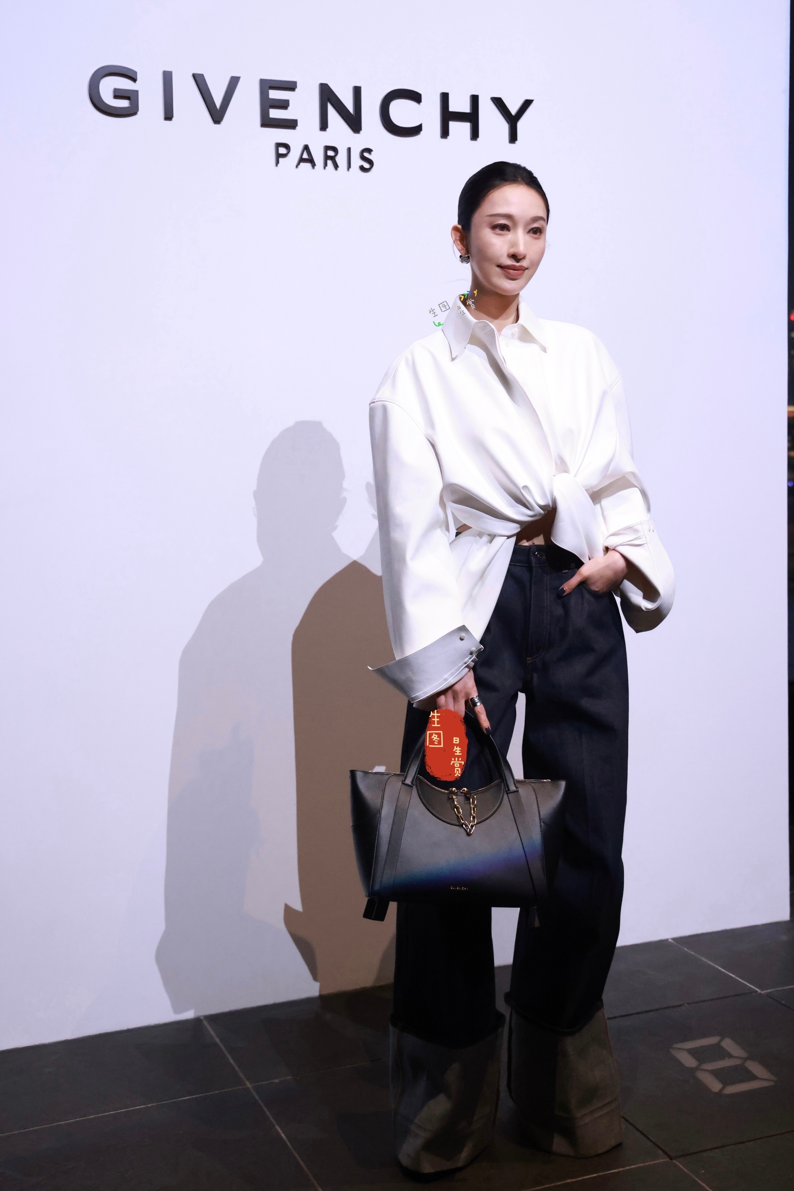 张俪纪梵希活动生图美貌高智感姐姐美飒了我