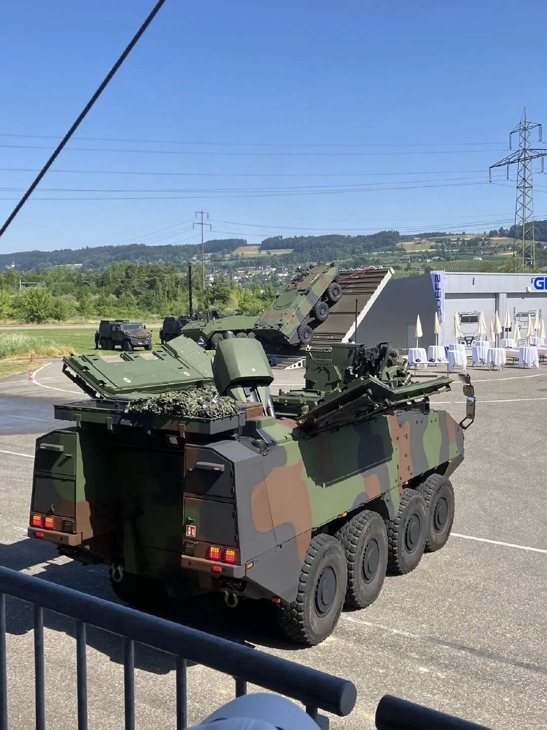 通用动力欧洲陆地系统公司装甲展示