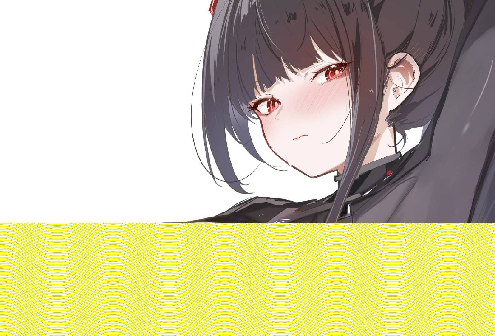 调月莉音——碧蓝档案——画师: Ura，网页链接