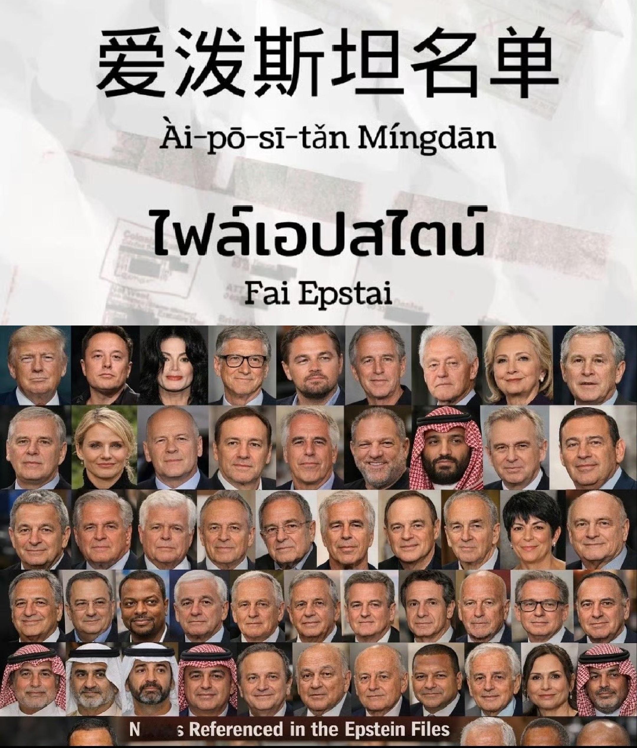去年12月，美国民主党曾公布一批来自爱泼斯坦庄园的新照片，照片包括美国总统特朗普