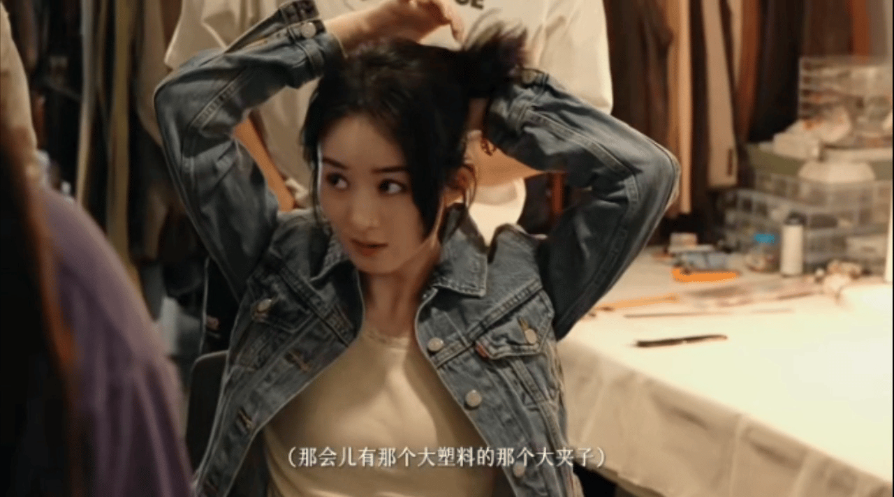 李红樱来了！原来李红樱和颖宝一样美[哇]#李红樱的片场碎片集# ​​​