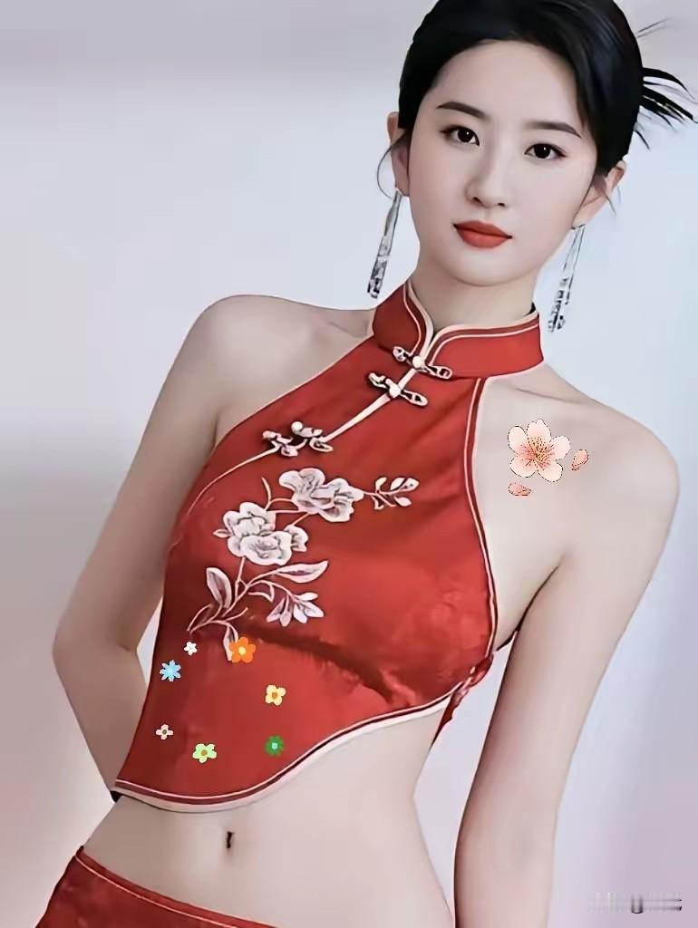 这是AI还是真实的？
第一眼看上去很像刘亦菲，但越看疑点越多！
 
面部虽然模仿