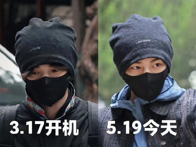 差点认不出丁禹兮   丁禹兮圆脸瘦成尖脸  这样看真瘦了好多，变小尖脸了，还我脸