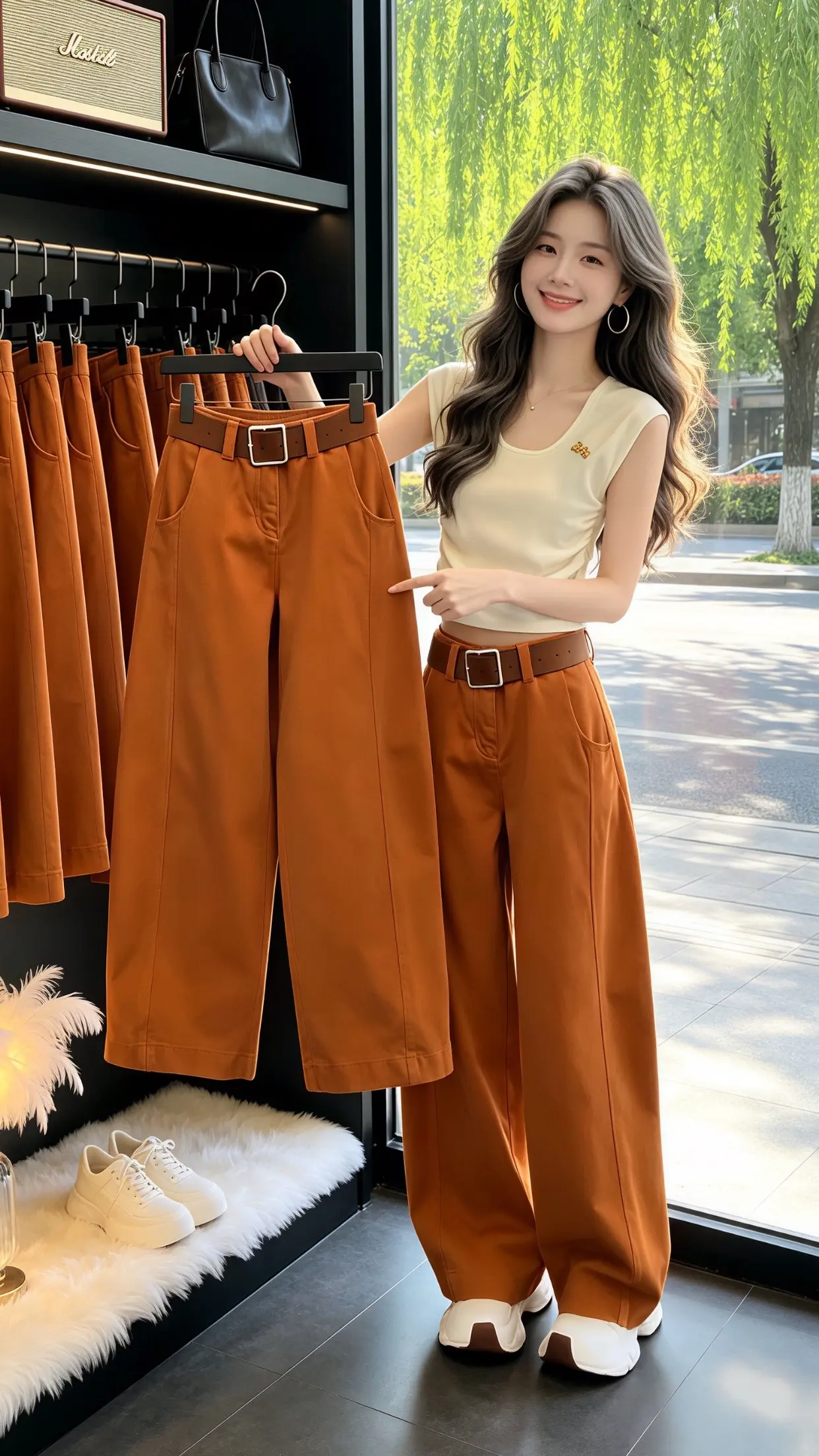 多巴胺工装阔腿裤 高颜值裤子 一眼就爱上的神裤 夏季穿搭 穿出自己的风格