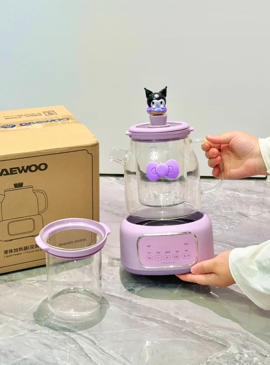 绝了，好看又好用的全玻璃养生壶💜