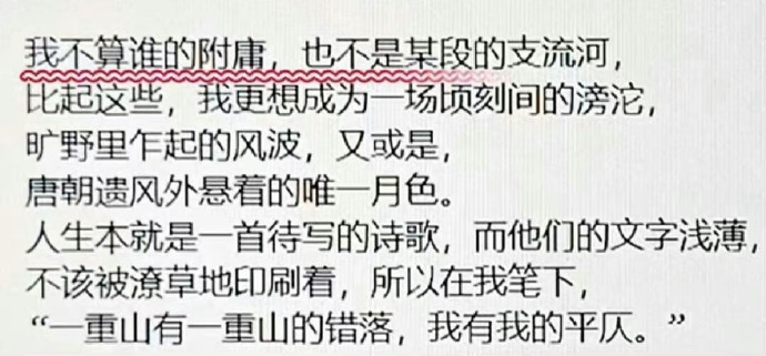真的好爱这些文字，太会写了 
