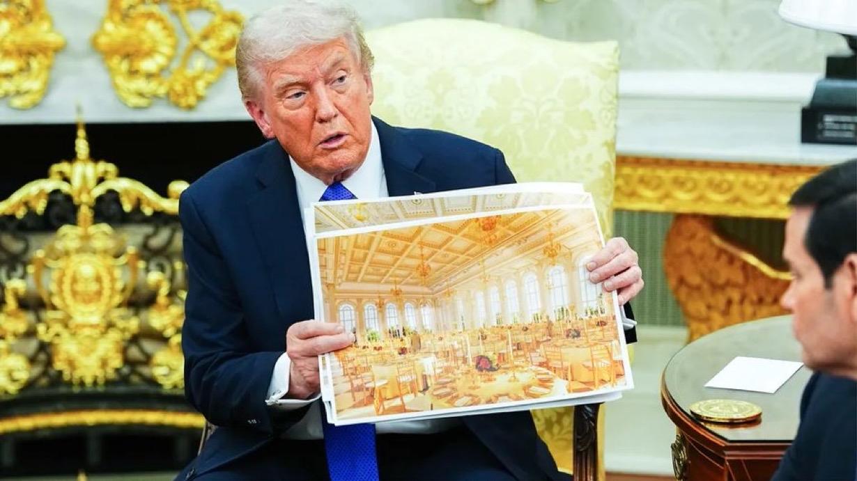 美国联邦上诉法院下令特朗普政府未经国会批准不得继续建造白宫宴会厅，这对唐纳德·特
