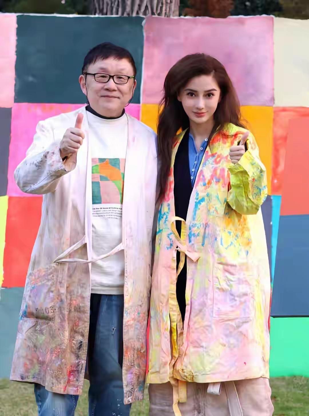 杨颖我认识，旁边男的是谁？