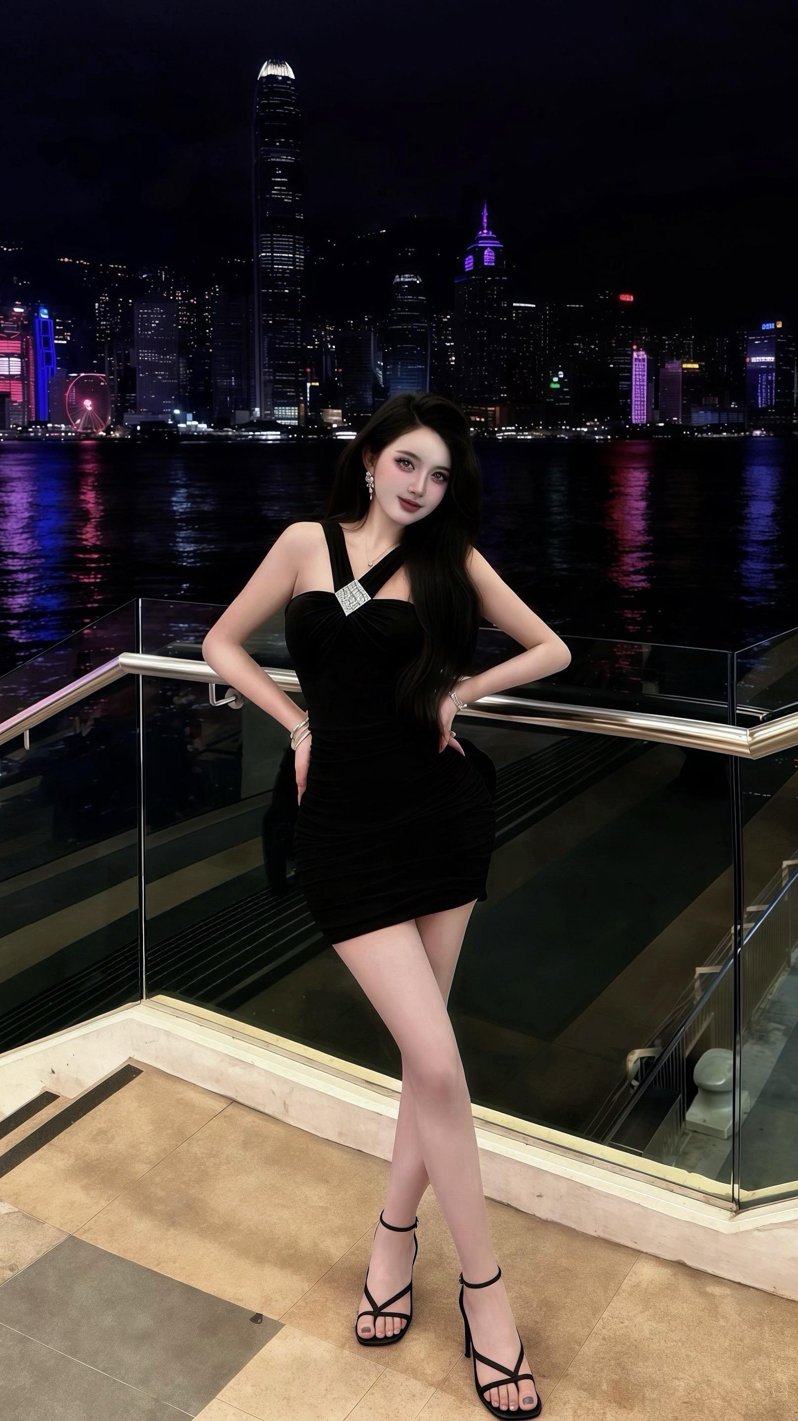 当我真正站在维多利亚港的时候 我才不会在乎你有没有回我信息